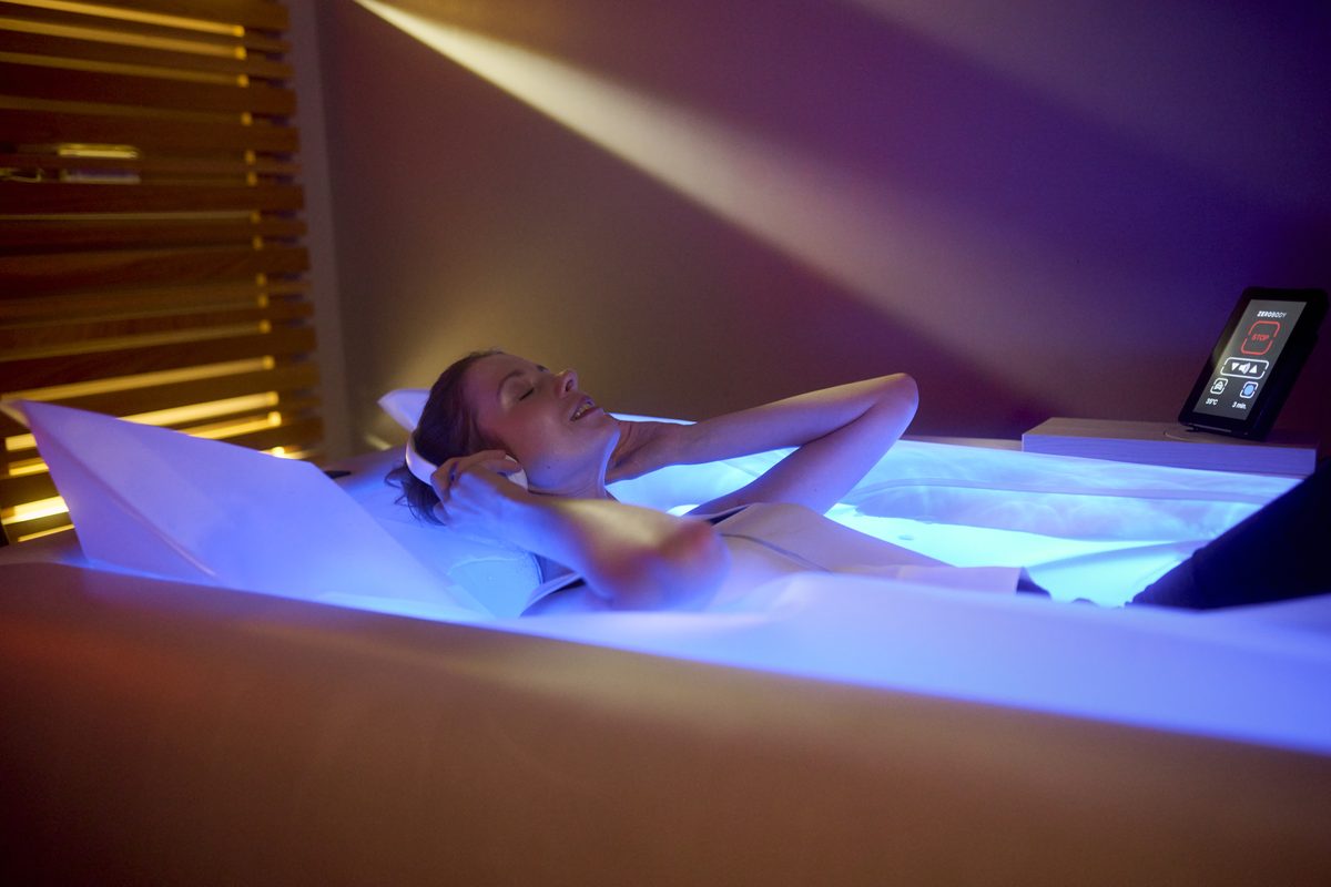 ZeroBody float therapy at PURE Spa